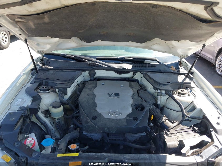 2005 Infiniti Fx35 VIN: JNRAS08W45X220165 Lot: 44709111