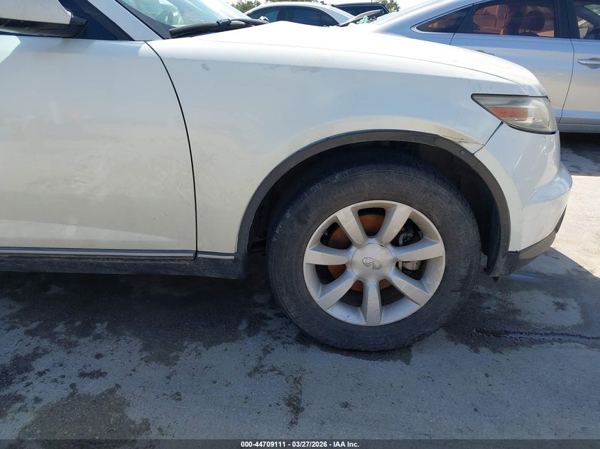 2005 Infiniti Fx35 VIN: JNRAS08W45X220165 Lot: 44709111