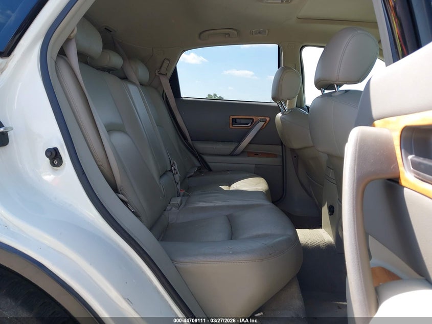 2005 Infiniti Fx35 VIN: JNRAS08W45X220165 Lot: 44709111