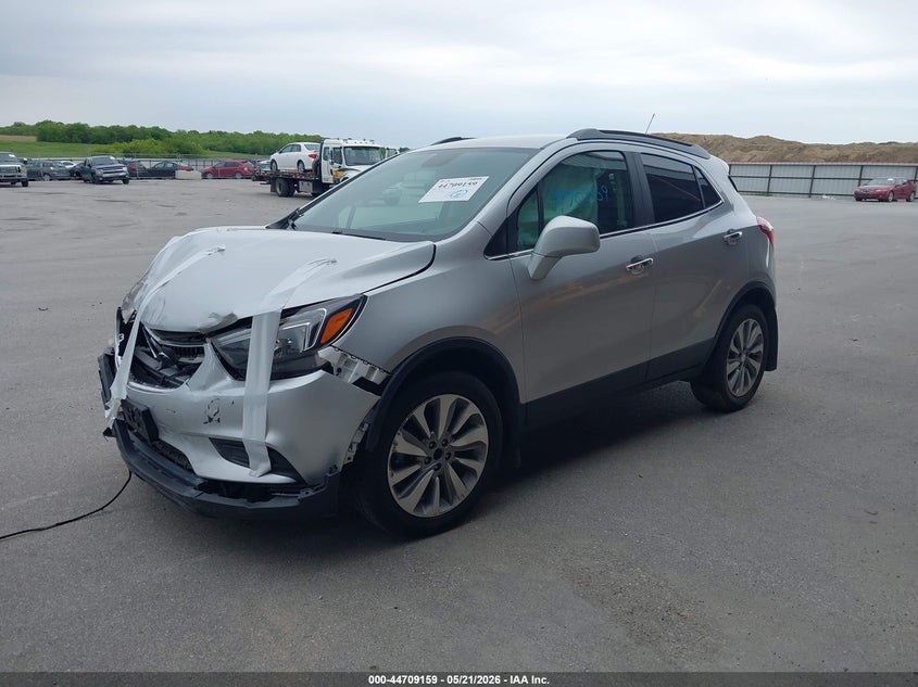Vin: kl4cjasb4lb014503, lot: 45206290, buick encore fwd preferred 20202