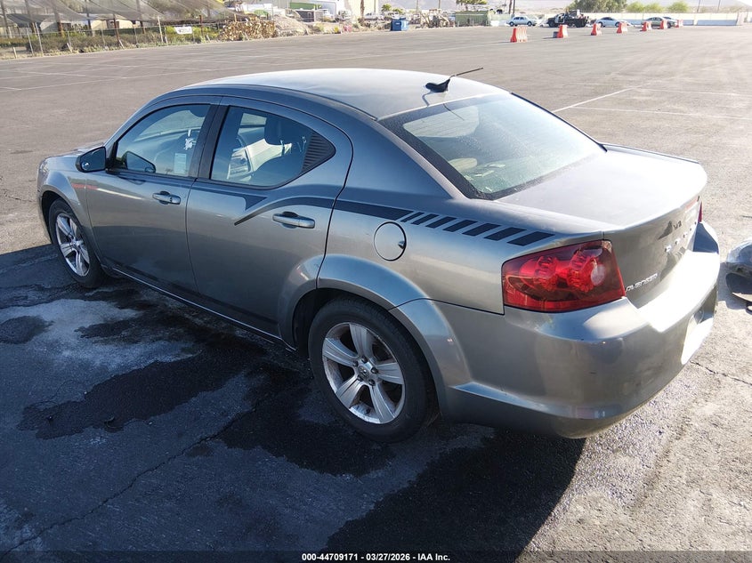 Vin: 1c3cdzab3cn185677, lot: 45206302, dodge avenger se 20123