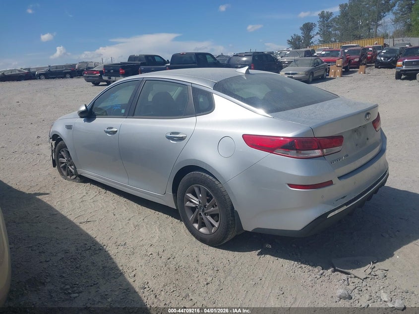 Vin: 5xxgt4l36lg416124, lot: 45206347, kia optima lx 20203