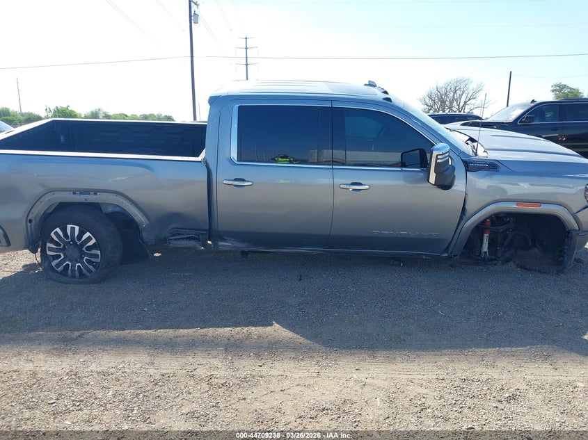 2025 Gmc Sierra 2500Hd 4Wd Standard Bed Denali Ultimate grey Lot 111044709238 Vin 1GT4UXEY3SF372364