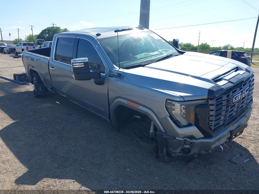 2025 Gmc Sierra 2500Hd 4Wd Standard Bed Denali Ultimate grey Lot 111044709238 Vin 1GT4UXEY3SF372364