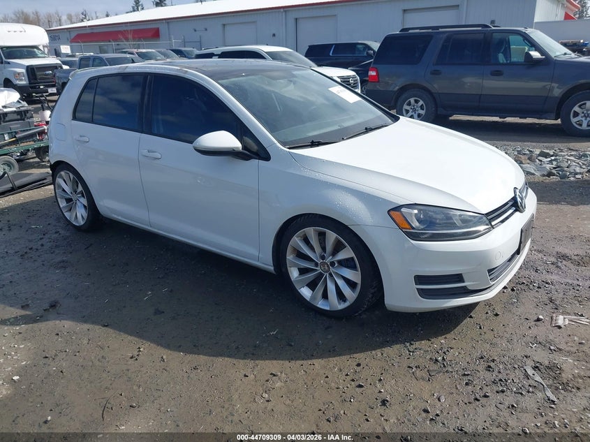 2015 Volkswagen Golf Tsi S 4-Door