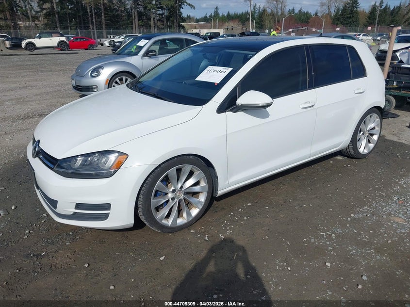 2015 Volkswagen Golf Tsi S 4-Door
