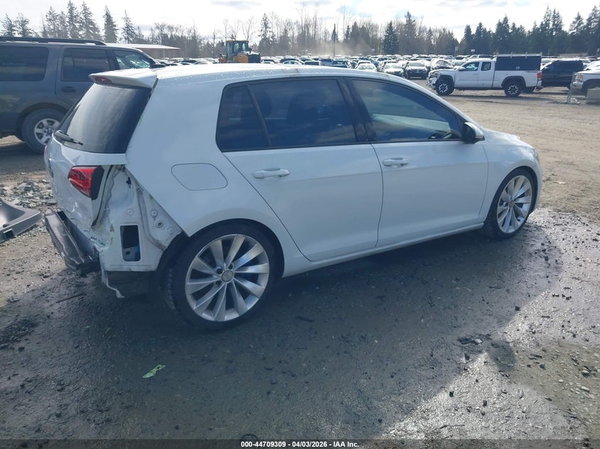 2015 Volkswagen Golf Tsi S 4-Door