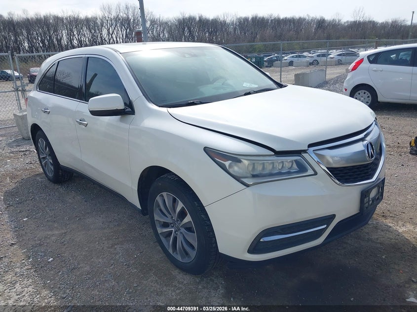 2014 Acura Mdx Technology Package