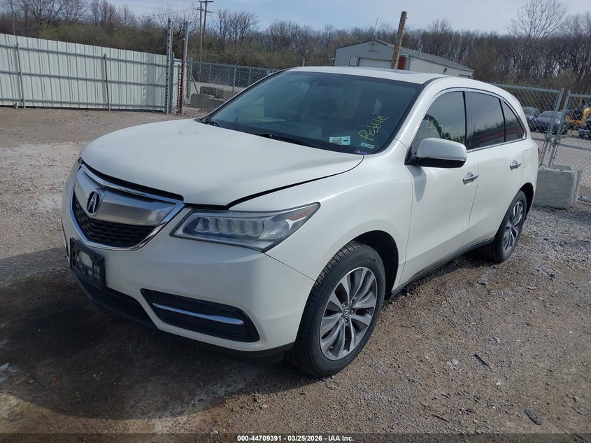 2014 Acura Mdx Technology Package