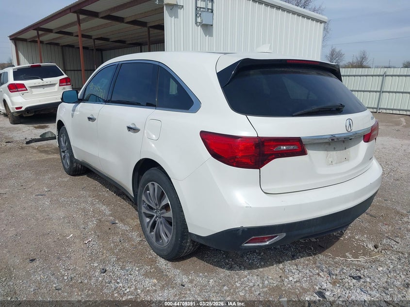 2014 Acura Mdx Technology Package