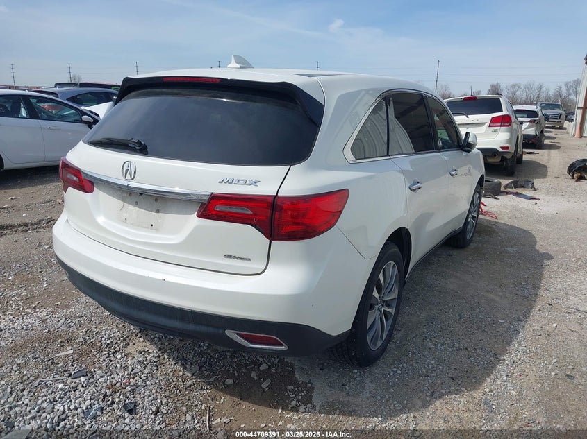 2014 Acura Mdx Technology Package