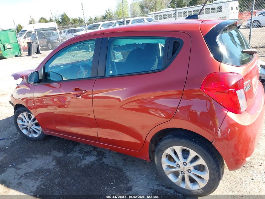 2021 Chevrolet Spark Fwd 1Lt Automatic VIN: KL8CD6SA7MC226575 Lot: 44709457