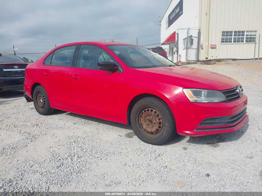 2015 VOLKSWAGEN JETTA 2.0L S