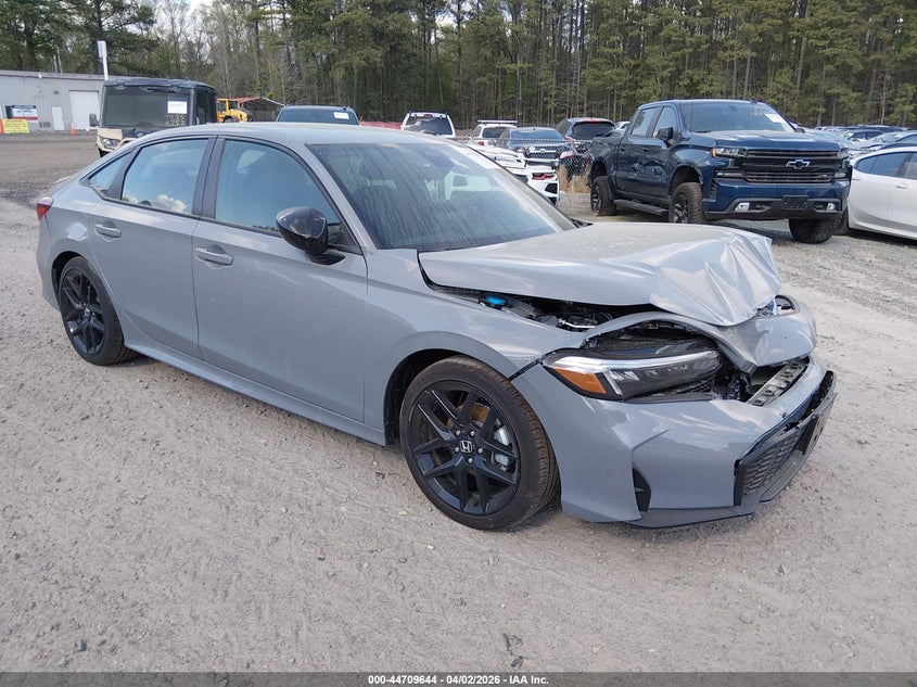 Vin: 2hgfe2f5xth558613, lot: 45206775, honda civic sport 2026 img_1