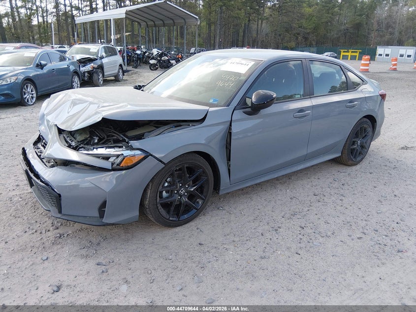 Vin: 2hgfe2f5xth558613, lot: 45206775, honda civic sport 20262