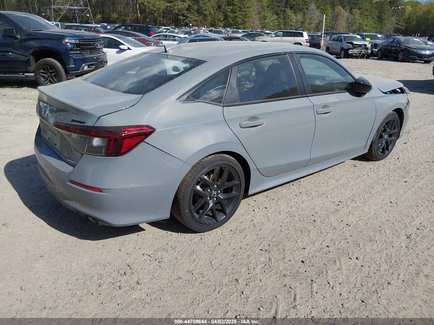 Vin: 2hgfe2f5xth558613, lot: 45206775, honda civic sport 20264