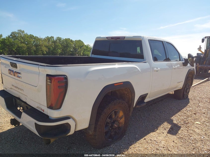 2024 Gmc Sierra 2500Hd 4Wd Standard Bed At4 white Lot 111044709645 Vin 1GT49PEY6RF112553