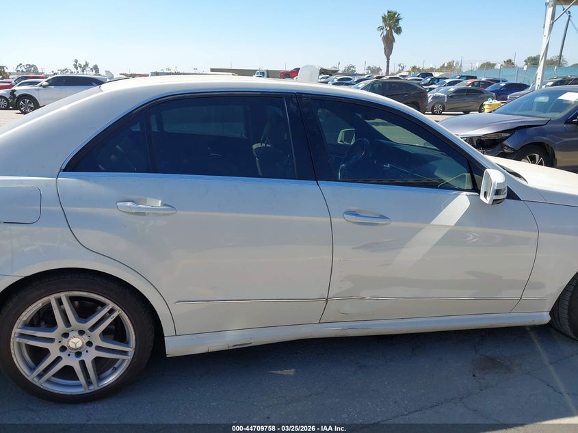 2010 Mercedes-benz E-class 3.5 E 350 white Lot 111044709758 Vin WDDHF5GB8AA109989