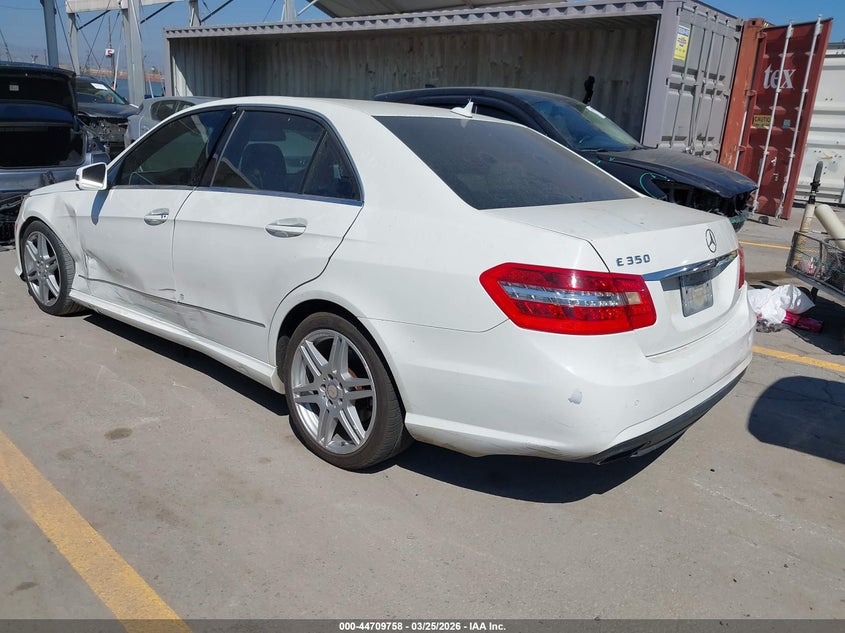 2010 Mercedes-benz E-class 3.5 E 350 white Lot 111044709758 Vin WDDHF5GB8AA109989