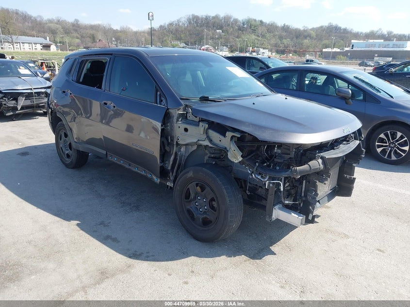 Vin: 3c4njdab9lt161559, lot: 45207089, jeep compass sport 4x4 2020 img_1