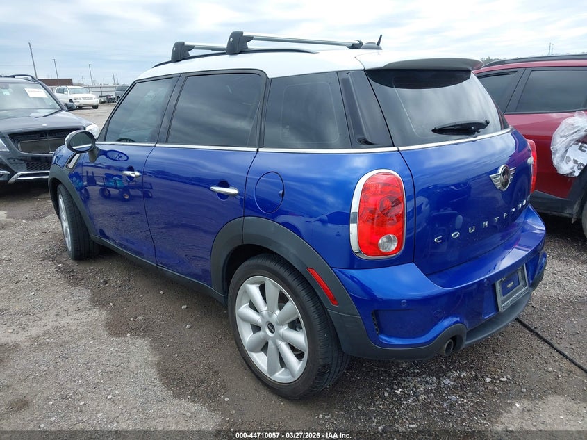 Vin: wmwzc3c5xfwt02194, lot: 45207188, mini countryman cooper s 20153