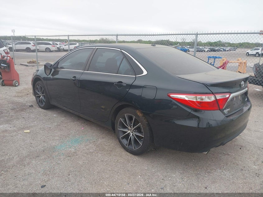 Vin: 4t1bk1fkxhu581329, lot: 45207289, toyota camry xse v6 20173