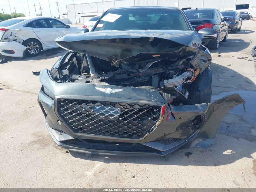 2020 Genesis G70 2.0T Rwd VIN: KMTG44LA2LU045471 Lot: 44710256