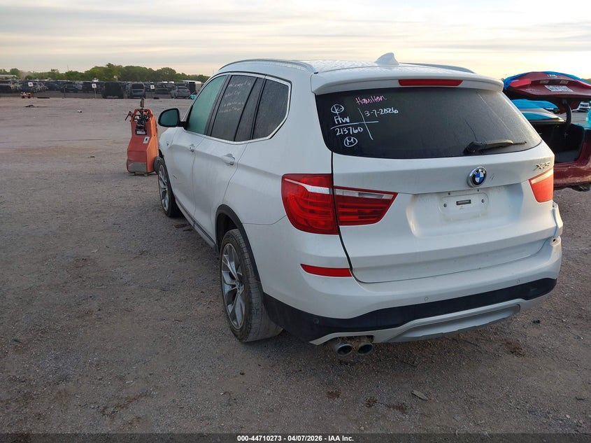 2017 BMW X3 Sdrive28I