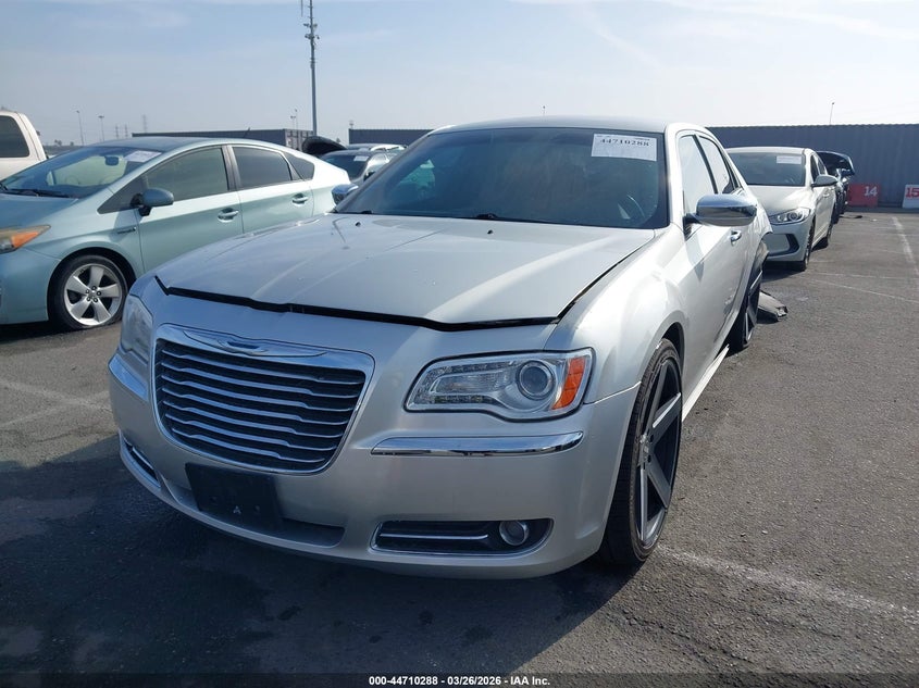 2012 Chrysler 300 3.6 Limited silver Lot 111044710288 Vin 2C3CCACG3CH166889