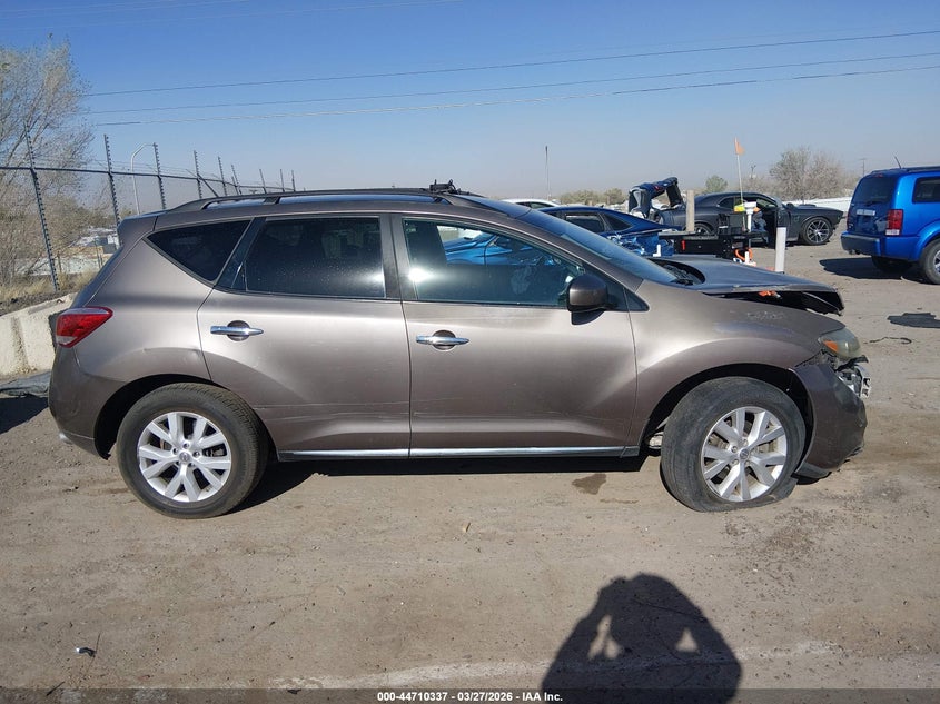 2013 Nissan Murano Sv VIN: JN8AZ1MW3DW315428 Lot: 44710337
