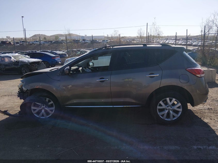 2013 Nissan Murano Sv VIN: JN8AZ1MW3DW315428 Lot: 44710337