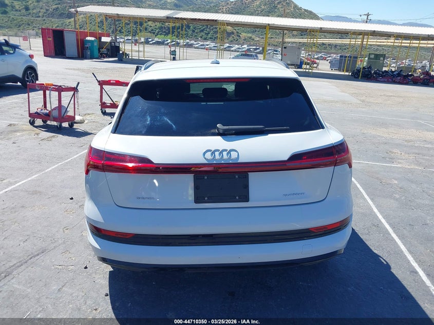 2021 Audi E-Tron Premium Quattro VIN: WA1AAAGE2MB016231 Lot: 44710350