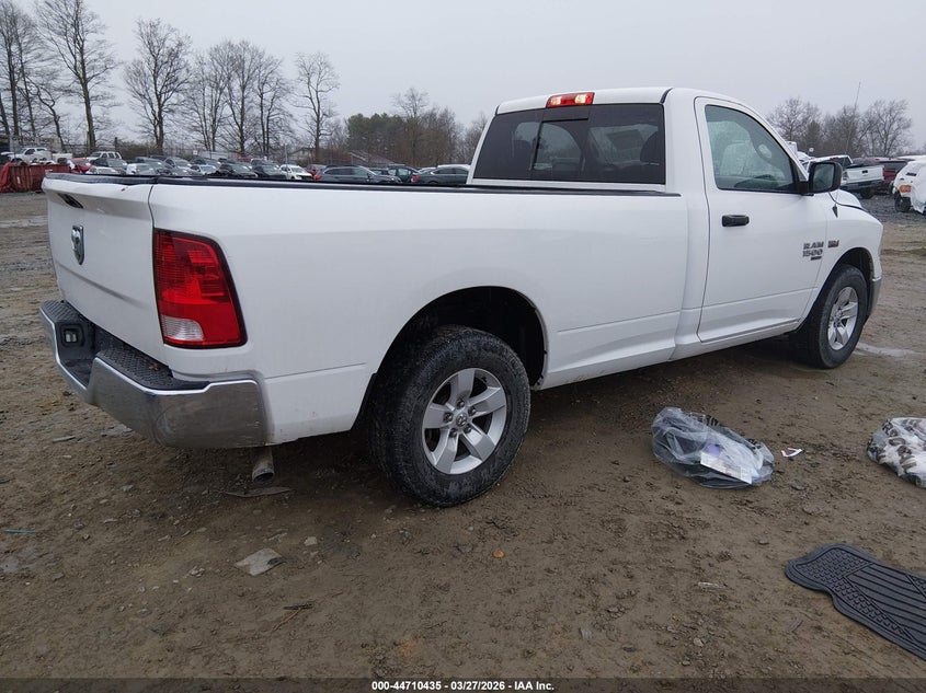 Vin: 3c6jr6dtxkg506832, lot: 45207566, ram 1500 classic tradesman  4x2 8' box 20194