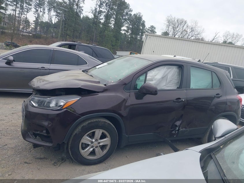 VIN KL7CJKSB2LB331477 2020 CHEVROLET TRAX FWD LS