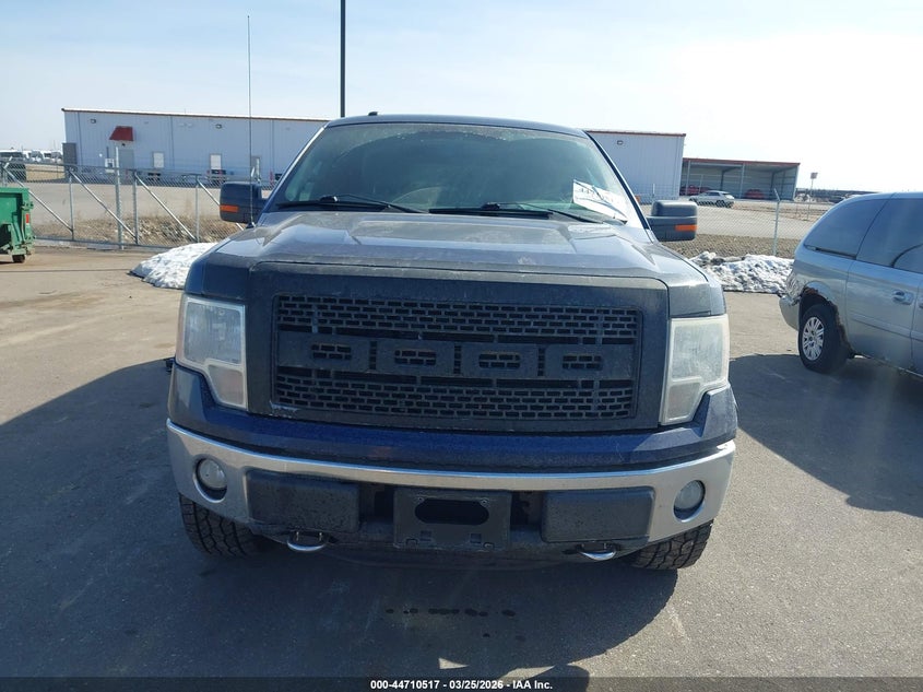 2012 Ford F-150 5.0 Xlt blue Lot 111044710517 Vin 1FTFX1EF0CFB15434