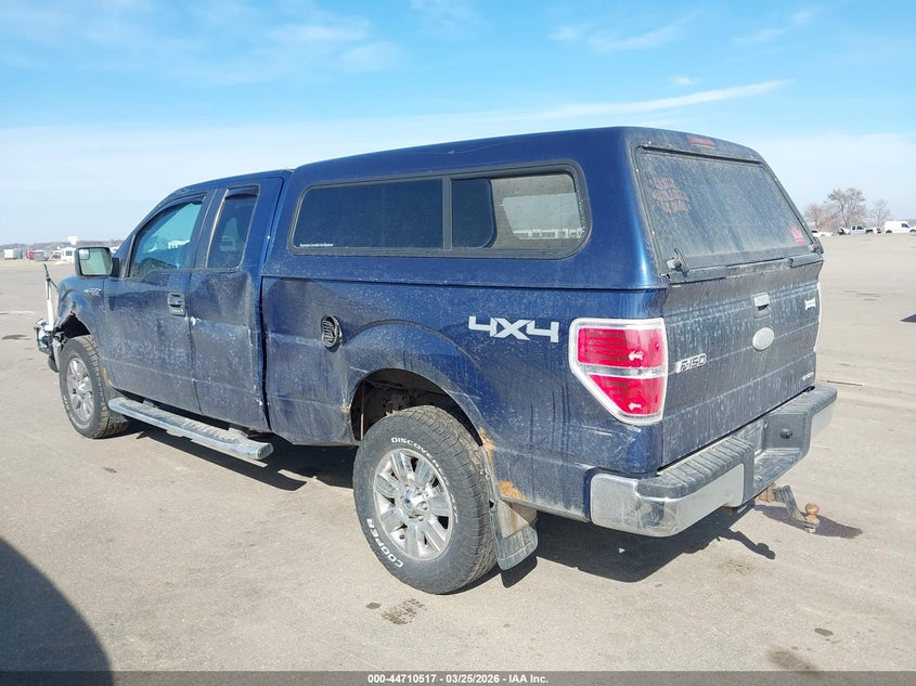 2012 Ford F-150 5.0 Xlt blue Lot 111044710517 Vin 1FTFX1EF0CFB15434