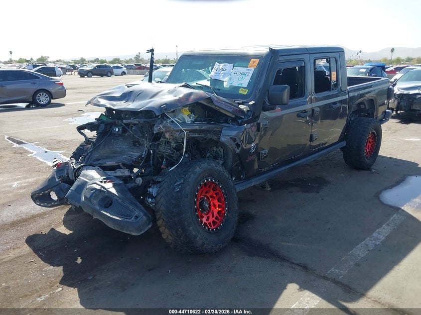 Vin: 1c6jjtbg9ll154648, lot: 45207753, jeep gladiator rubicon 4x4 20202