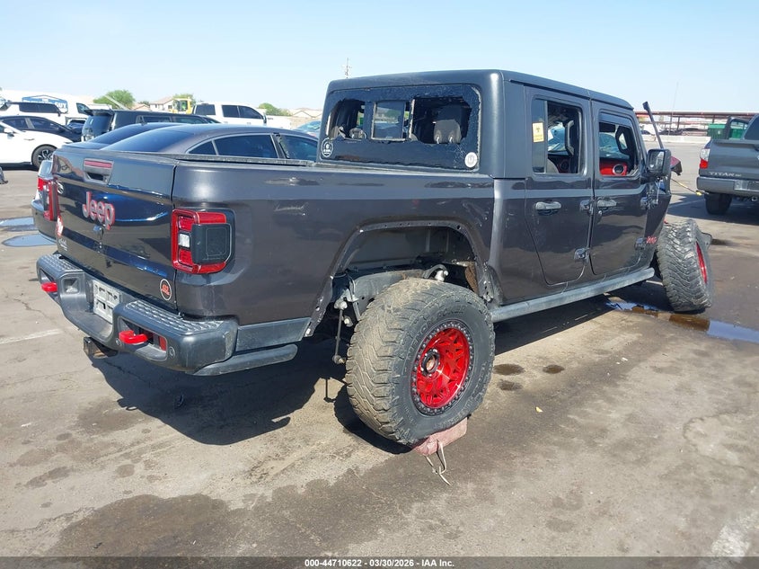 Vin: 1c6jjtbg9ll154648, lot: 45207753, jeep gladiator rubicon 4x4 20204