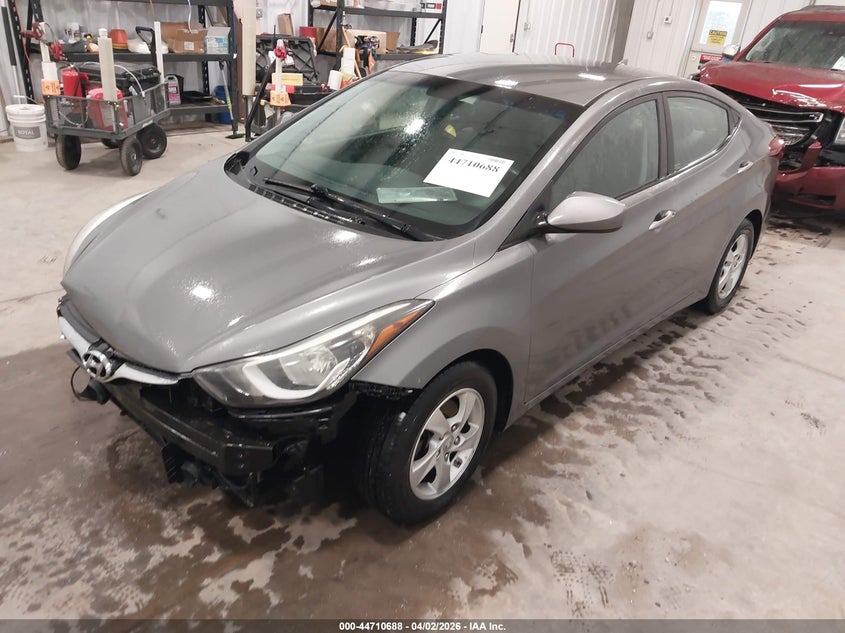 2014 Hyundai Elantra Se 5NPDH4AE7EH462237 photo 1