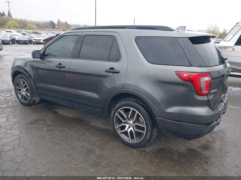 Vin: 1fm5k8gt4hgc64836, lot: 45207843, ford explorer sport 20173