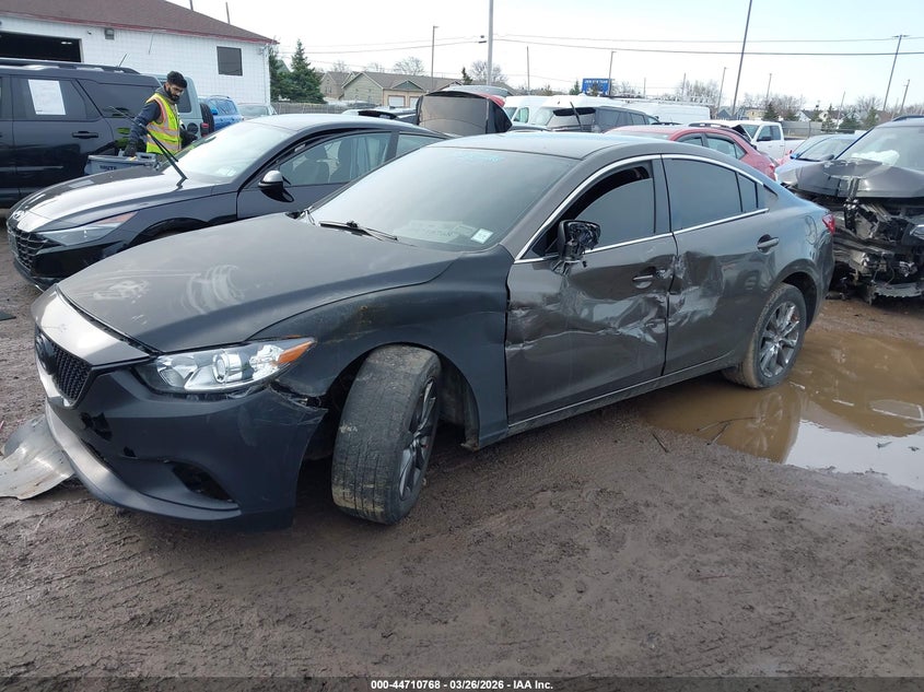 Vin: jm1gl1u5xh1106432, lot: 45207899, mazda mazda6 sport 20172