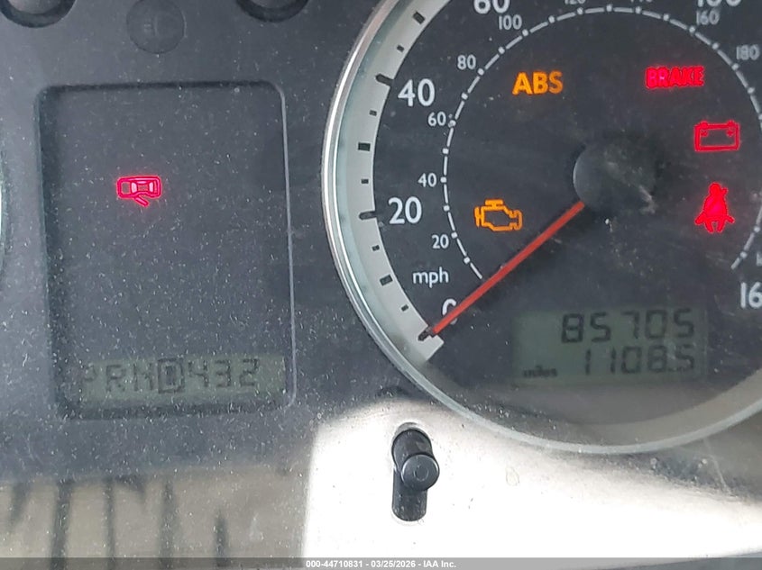 2004 Volkswagen Jetta Gl 1.8T VIN: 3VWRE69M64M085072 Lot: 44710831