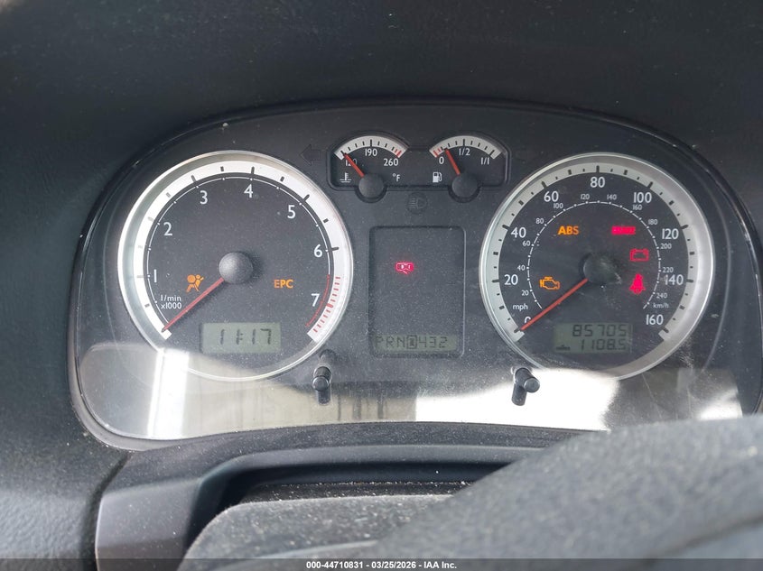 2004 Volkswagen Jetta Gl 1.8T VIN: 3VWRE69M64M085072 Lot: 44710831