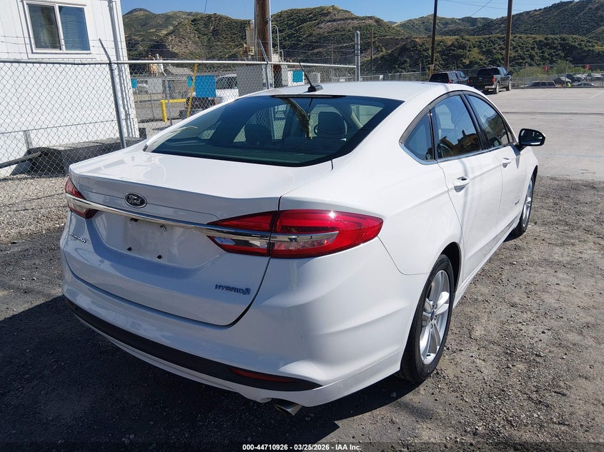 2018 Ford Fusion Hybrid S