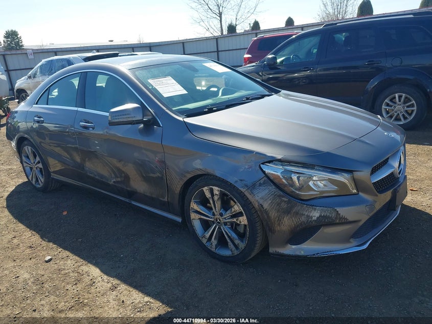 2018 Mercedes-Benz Cla 250 4Matic