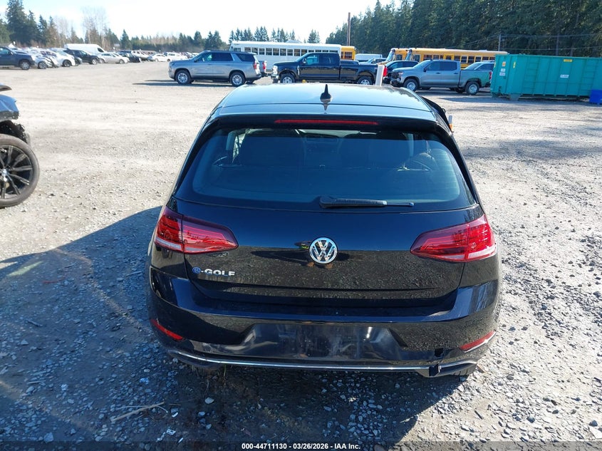 2019 Volkswagen E-Golf Se VIN: WVWKR7AU3KW903123 Lot: 44711130