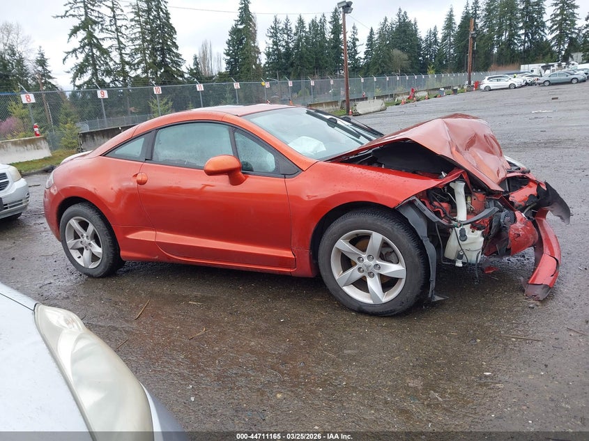 2007 Mitsubishi Eclipse Gs VIN: 4A3AK24F37E042424 Lot: 44711165