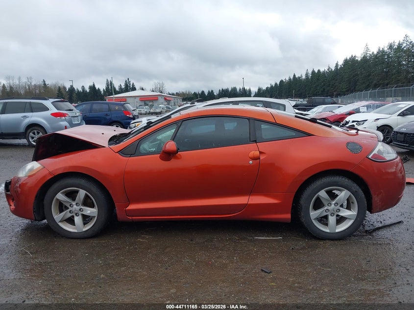 2007 Mitsubishi Eclipse Gs VIN: 4A3AK24F37E042424 Lot: 44711165