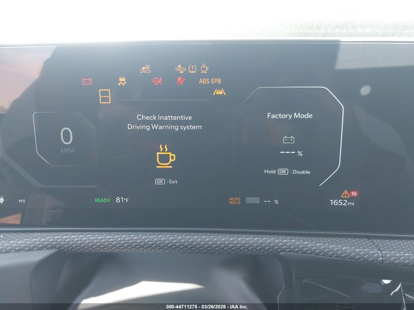 2025 Kia Ev6 Wind VIN: 5XYC34JA1SG012173 Lot: 44711275