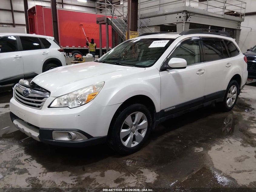 Vin: 4s4brbkc0b3394890, lot: 45208470, subaru outback 2.5i limited 20112